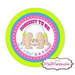 Baby Owl Buttons Personaliz..